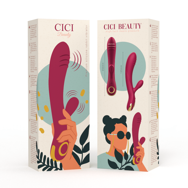 CICI BEAUTY - PREMIUM SILICONE RABBIT VIBRATOR - Kink&Play