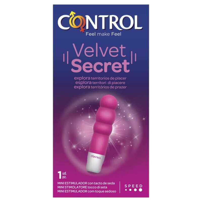 CONTROL - VELVET SECRET MINI STIMULATOR - Kink&Play