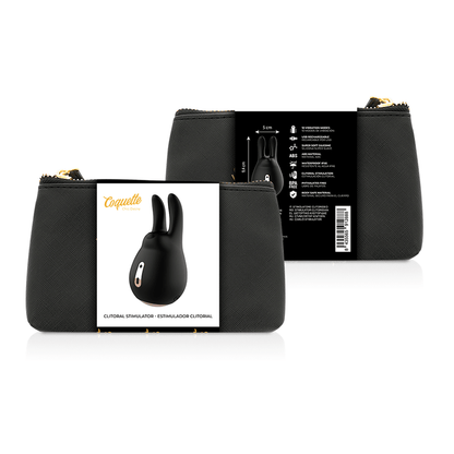 COQUETTE CHIC DESIRE - CLITORIAL STIMULATOR BLACK / GOLD - Kink&Play