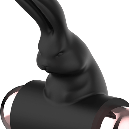 COQUETTE CHIC DESIRE - COCK RING WITH VIBRATOR BLACK/ GOLD - Kink&Play