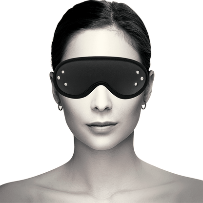 COQUETTE CHIC DESIRE - FANTASY VEGAN LEATHER BLIND MASK WITH NEOPRENE LINING - Kink&Play