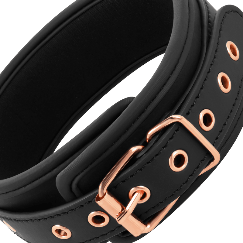COQUETTE CHIC DESIRE - FANTASY VEGAN LEATHER COLLAR WITH NEOPRENE LINING - Kink&Play
