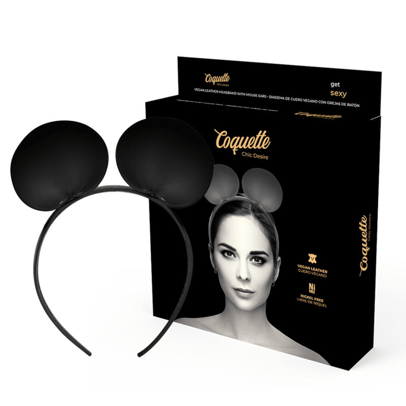 COQUETTE CHIC DESIRE - HEADBAND WITH MOUSE EARS - Kink&Play