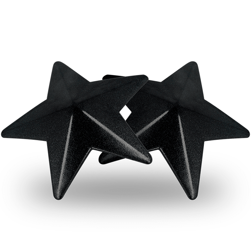 COQUETTE CHIC DESIRE - NIPPLE COVERS BLACK STARS - Kink&Play
