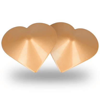 COQUETTE CHIC DESIRE - NIPPLE COVERS GOLDEN HEARTS - Kink&Play