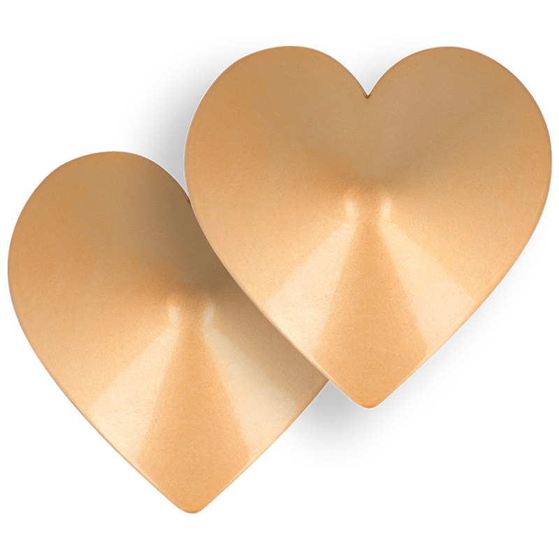 COQUETTE CHIC DESIRE - NIPPLE COVERS GOLDEN HEARTS - Kink&Play