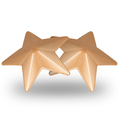 COQUETTE CHIC DESIRE - NIPPLE COVERS GOLDEN STARS - Kink&Play