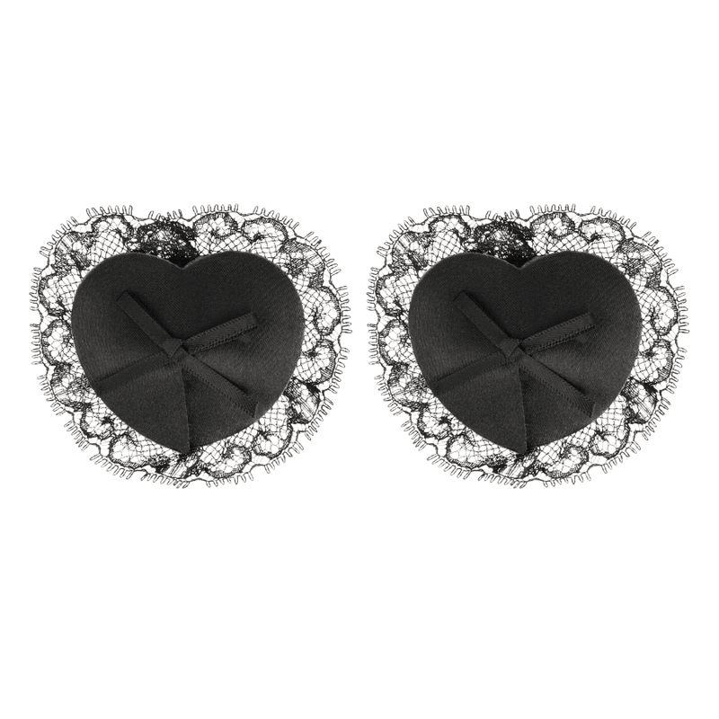 COQUETTE CHIC DESIRE - NIPPLE COVERS LACE BLACK - Kink&Play