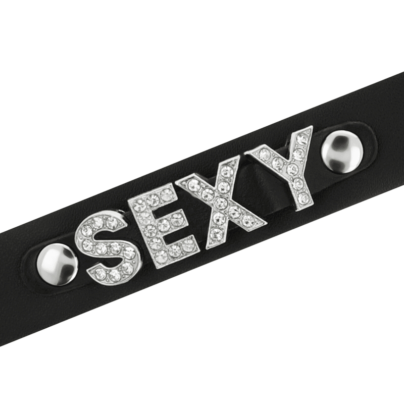 COQUETTE CHIC DESIRE - SEXY VEGAN LEATHER CHOKER - Kink&Play
