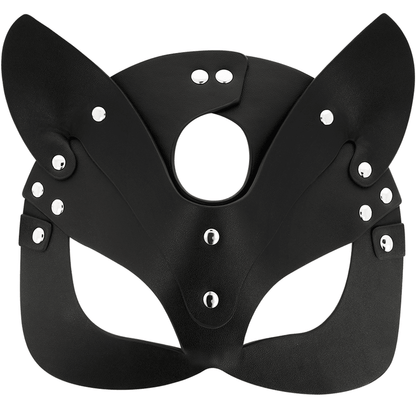 COQUETTE CHIC DESIRE - VEGAN LEATHER MASK WITH BUNNY EARS - Kink&Play