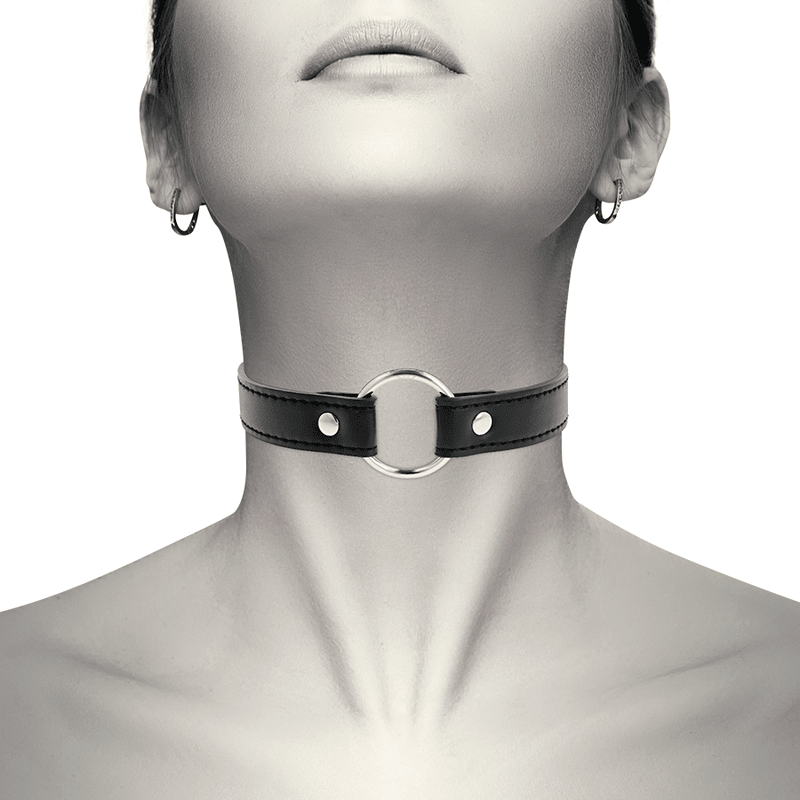 COQUETTE CHIC DESIRE - VEGAN LEATHER NECKLACE WOMAN ACCESSORY - Kink&Play