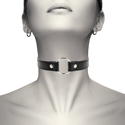 COQUETTE CHIC DESIRE - VEGAN LEATHER NECKLACE WOMAN ACCESSORY - Kink&Play
