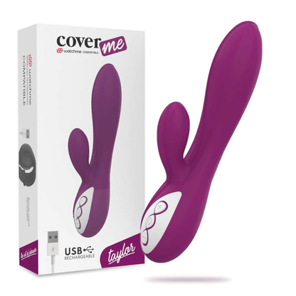 COVERME - TAYLOR VIBRATOR COMPATIBLE WITH WATCHME WIRELESS TECHNOLOGY - Kink&Play
