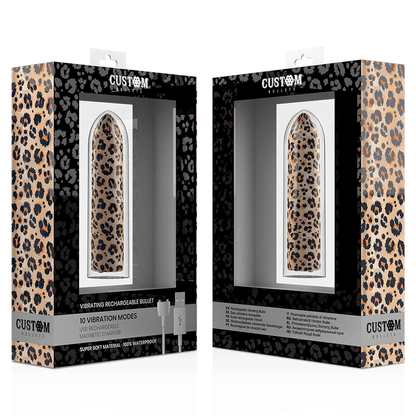 CUSTOM BULLETS - LEOPARD MAGNETIC 10 INTENSITIES - Kink&Play