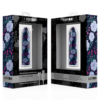 CUSTOM BULLETS - SPRING MAGNETIC BULLET 10 INTENSITIES - Kink&Play