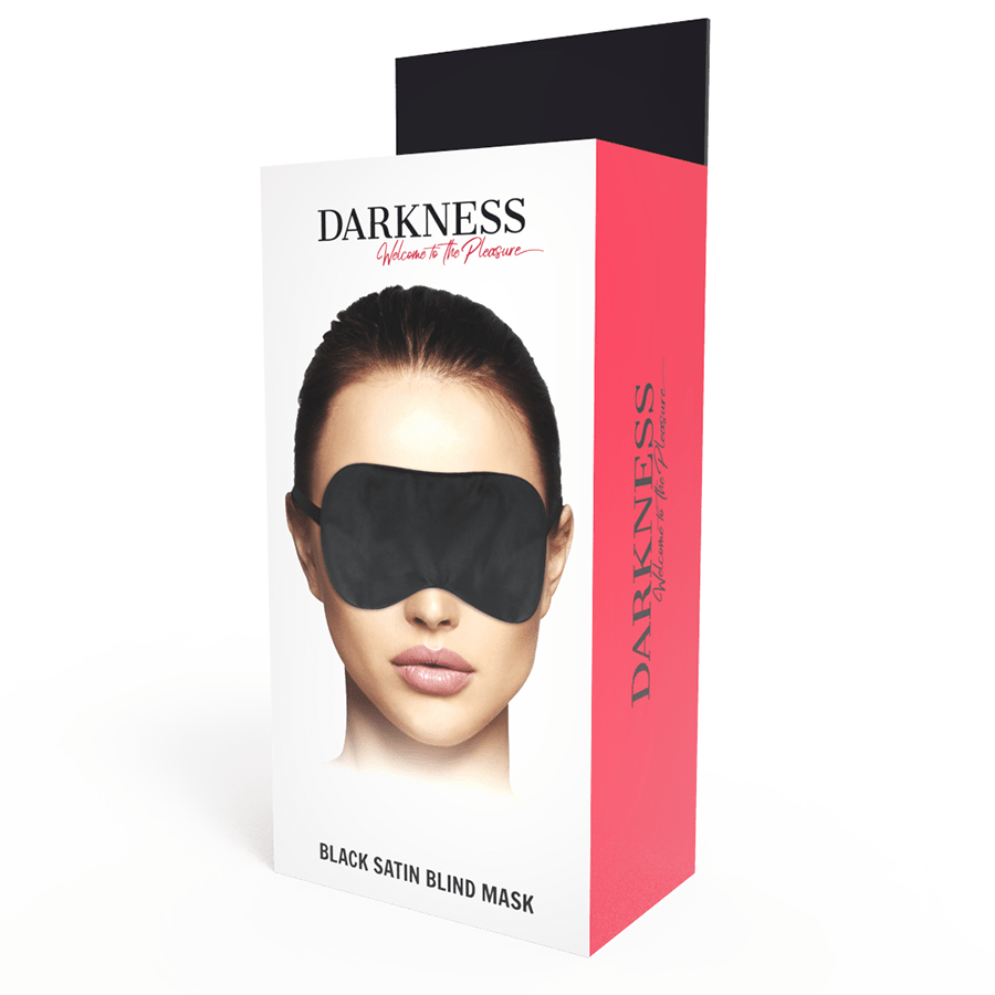 DARKNESS - BASIC BLACK MASK - Kink&Play