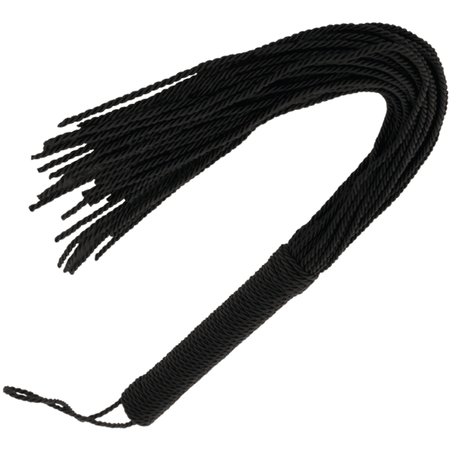 DARKNESS - BLACK BONDAGE WHIP 50CM - Kink&Play