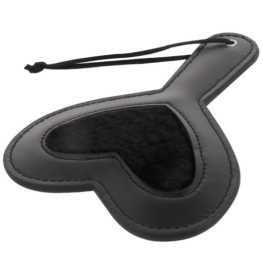 DARKNESS - BLACK FETISH LOVE VELOR PADDLE - Kink&Play