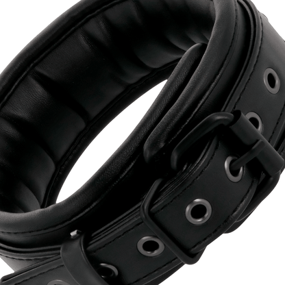 DARKNESS - BLACK NECKLACE WITH CHAIN - Kink&Play