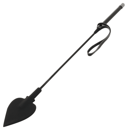 DARKNESS - BLACK SILICONE WHIP 60CM - Kink&Play