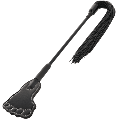 DARKNESS - FETISH CROP AND BLACK WHIP - Kink&Play