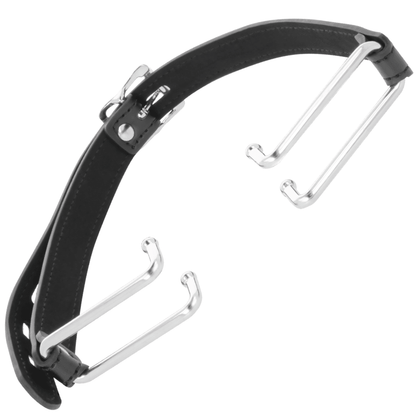 DARKNESS - GAG WITH BLACK HOOK - Kink&Play