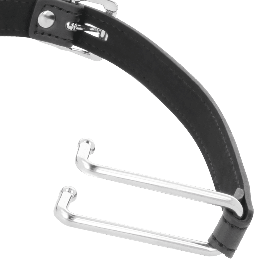 DARKNESS - GAG WITH BLACK HOOK - Kink&Play