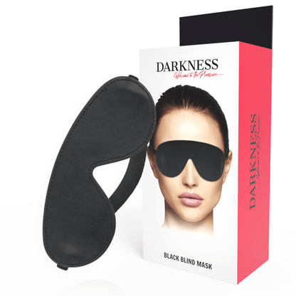 DARKNESS - HIGH QUALITY BLACK MASK - Kink&Play