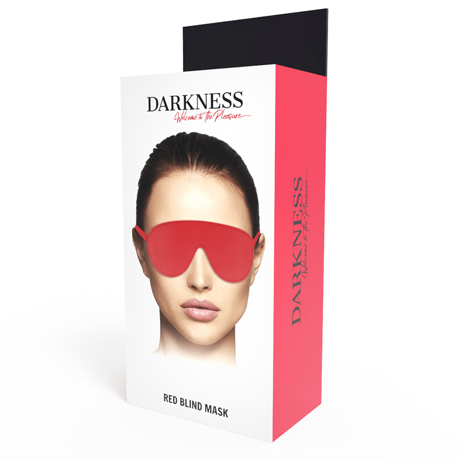 DARKNESS - HIGH QUALITY RED MASK - Kink&Play
