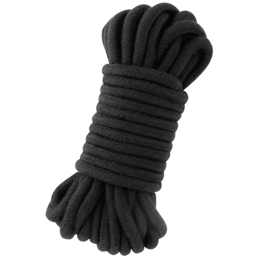 DARKNESS - JAPANESE ROPE 20 M BLACK - Kink&Play