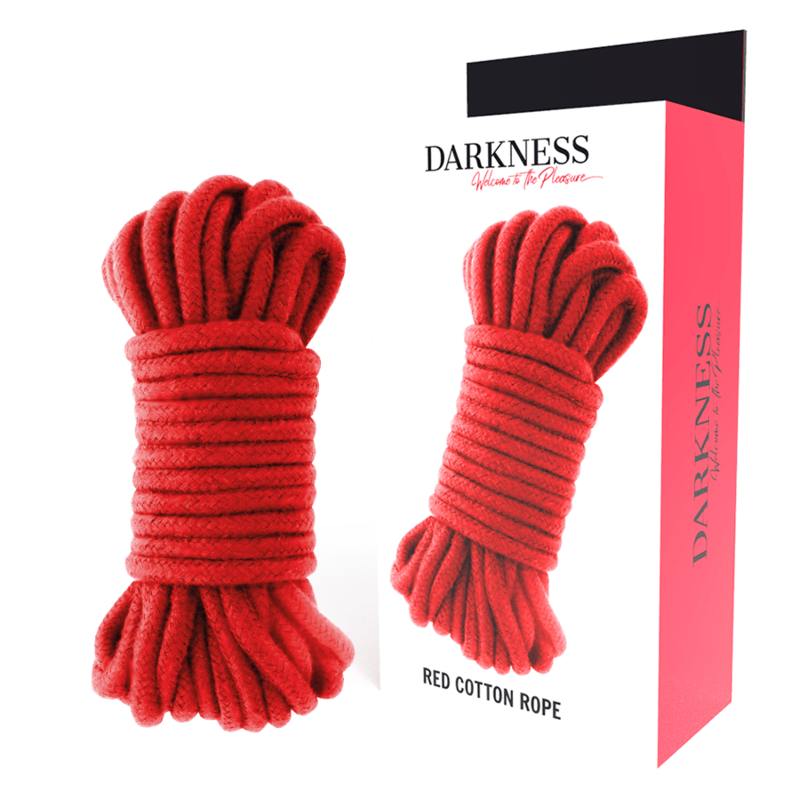 DARKNESS - JAPANESE ROPE 20 M RED - Kink&Play
