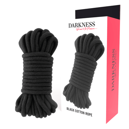 DARKNESS - JAPANESE ROPE 5 M BLACK - Kink&Play