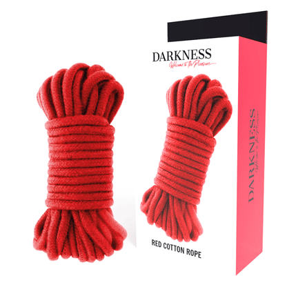 DARKNESS - JAPANESE ROPE 5 M RED - Kink&Play