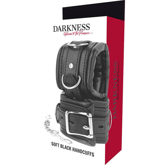 DARKNESS - PADDED BDSM HANDCUFFS - Kink&Play
