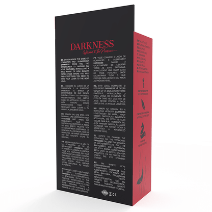 DARKNESS - SILICONE ANAL PLUG WITH GRAY TAIL - Kink&Play
