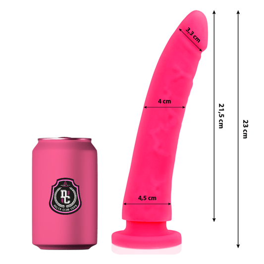 DELTA CLUB - TOYS PINK DILDO MEDICAL SILICONE 23 CM - O - 4.5 CM - Kink&Play