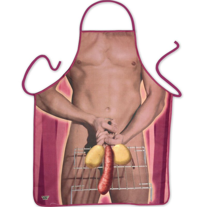 DIABLO PICANTE - MENS BUTIFARRA APRON - Kink&Play