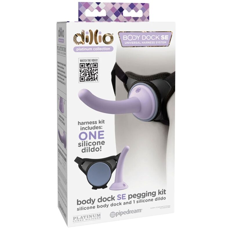 DILLIO - BODY DOCK VIOLET HARNESS - Kink&Play