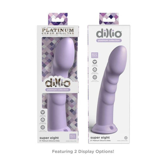 DILLIO - SUPER EIGHT 20,32 CM VIOLET - Kink&Play