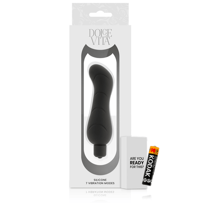 DOLCE VITA - G - SPOT BLACK SILICONE - Kink&Play