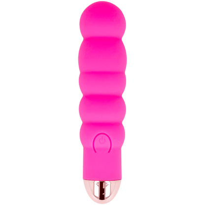 DOLCE VITA - RECHARGEABLE VIBRATOR SIX PINK 7 SPEEDS - Kink&Play