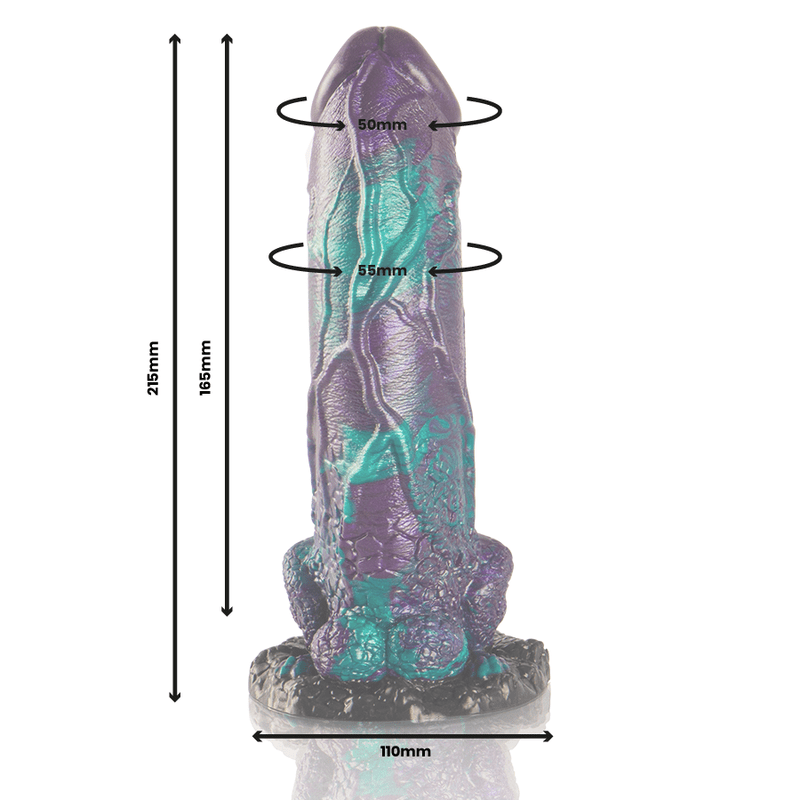 EPIC - BASILISK DILDO DOUBLE SCALY PLEASURE BIG SIZE - Kink&Play