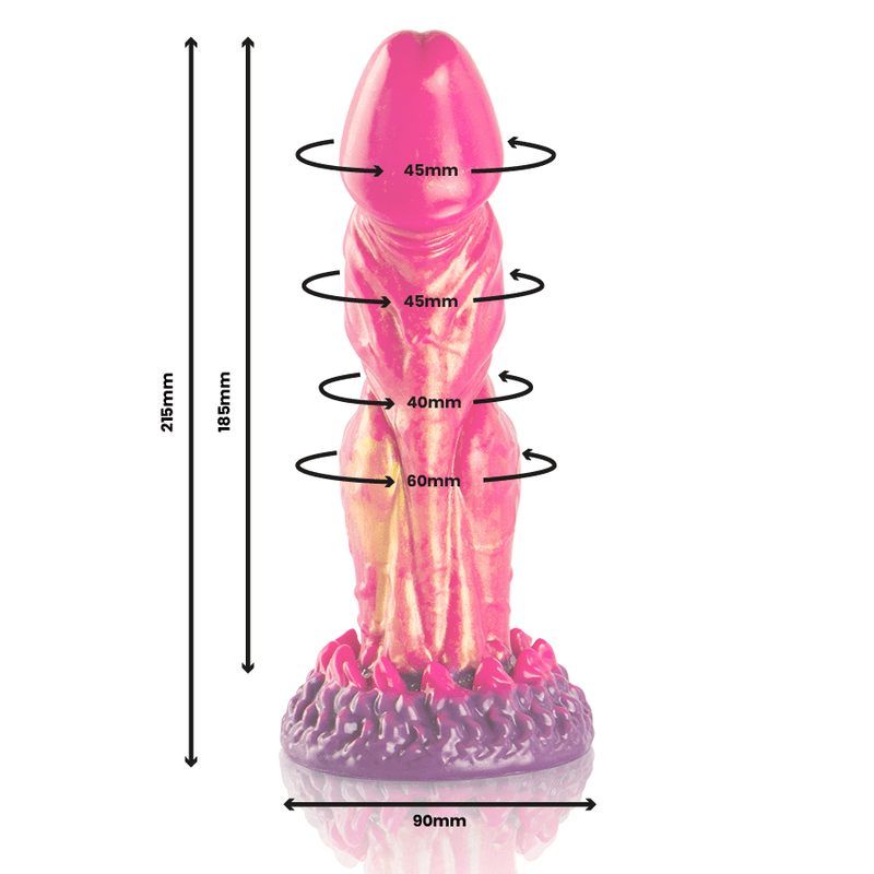 EPIC - CERBERUS DILDO MYTHOLOGICAL FIRE - Kink&Play