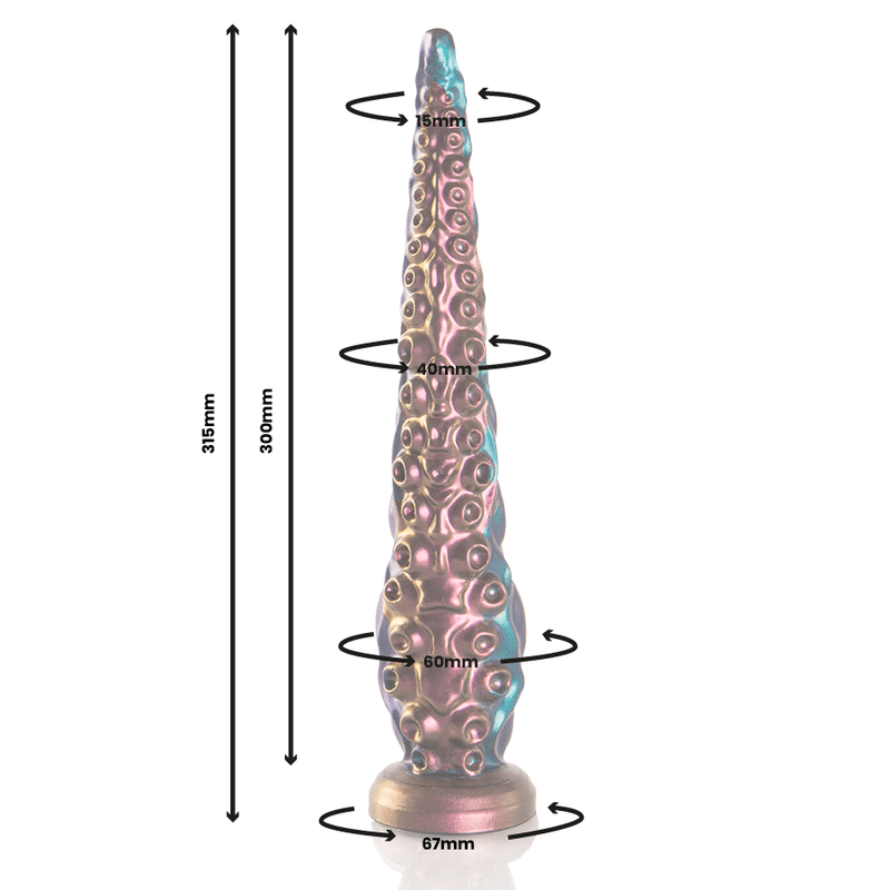 EPIC - CHARYBDIS FINE TENTACLE DILDO LARGE SIZE - Kink&Play