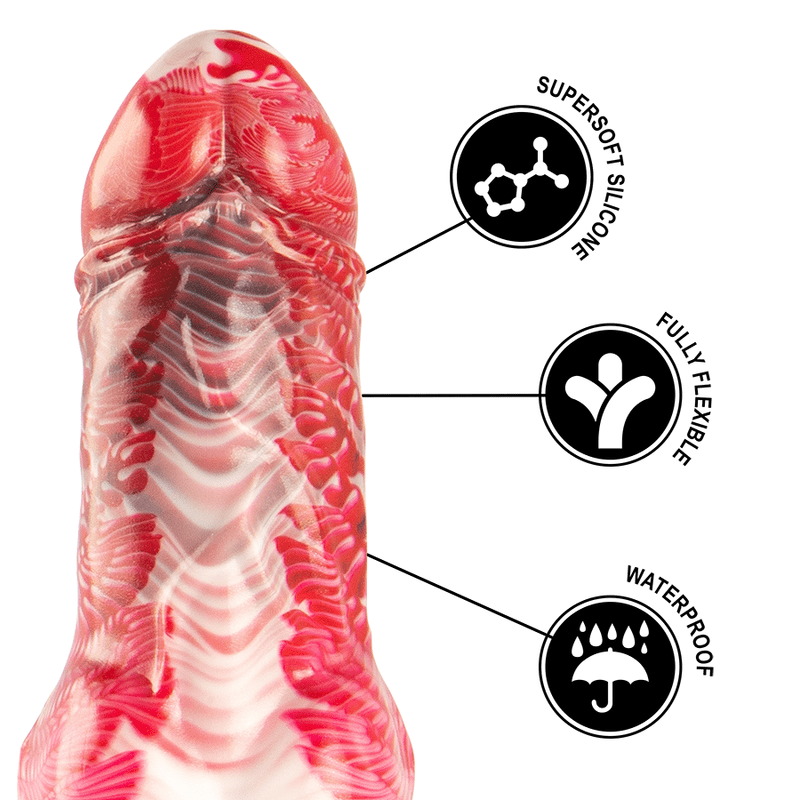 EPIC - HELIOS DILDO WITH TESTICLES HEAT AND ECSTASY - Kink&Play