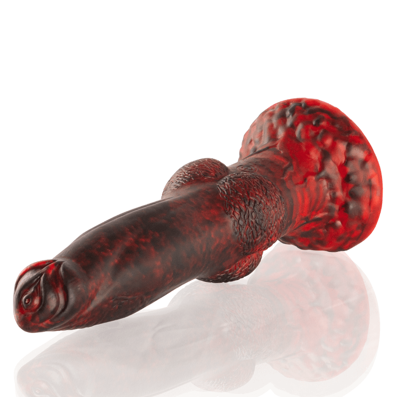 EPIC - PROMETHEUS DILDO TITAN IN FLAMES RECHARGEABLE REMOTE CONTROL - Kink&Play