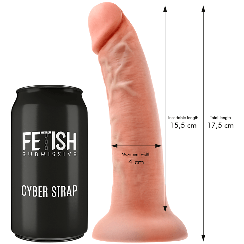 FETISH SUBMISSIVE CYBER STRAP - HARNESS WITH DILDO AND BULLET REMOTE CONTROL WATCHME S TECHNOLOGY - Kink&Play
