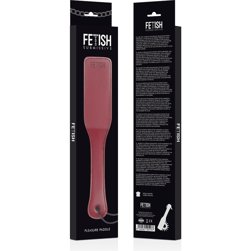 FETISH SUBMISSIVE DARK ROOM - VEGAN LEATHER WHIP - Kink&Play