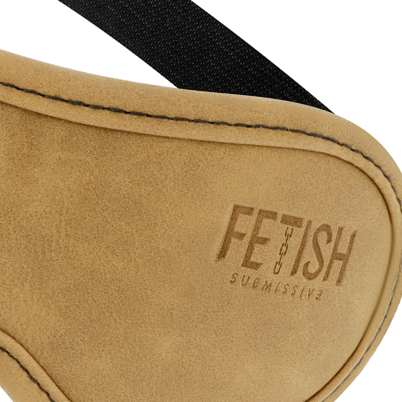 FETISH SUBMISSIVE ORIGEN - VEGAN LEATHER MASK WITH NEOPRENE LINING - Kink&Play