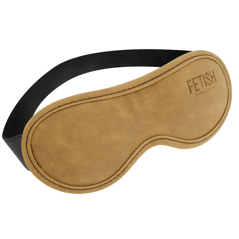 FETISH SUBMISSIVE ORIGEN - VEGAN LEATHER MASK WITH NEOPRENE LINING - Kink&Play